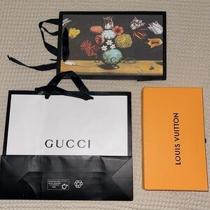 Gucci Bags & Louis Vuitton Box